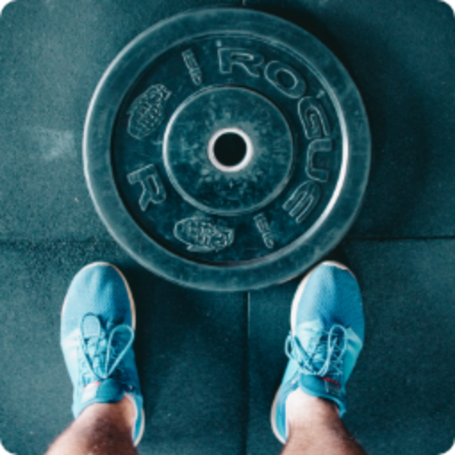 Picture of hard Training